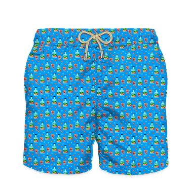 NEGRONI LIGHT BLUE SWIM SHORTS - Portofino Dry Gin